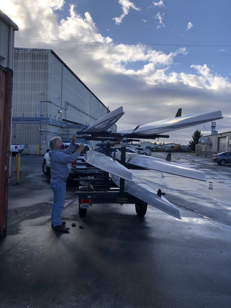 Maas Shells on Trailer